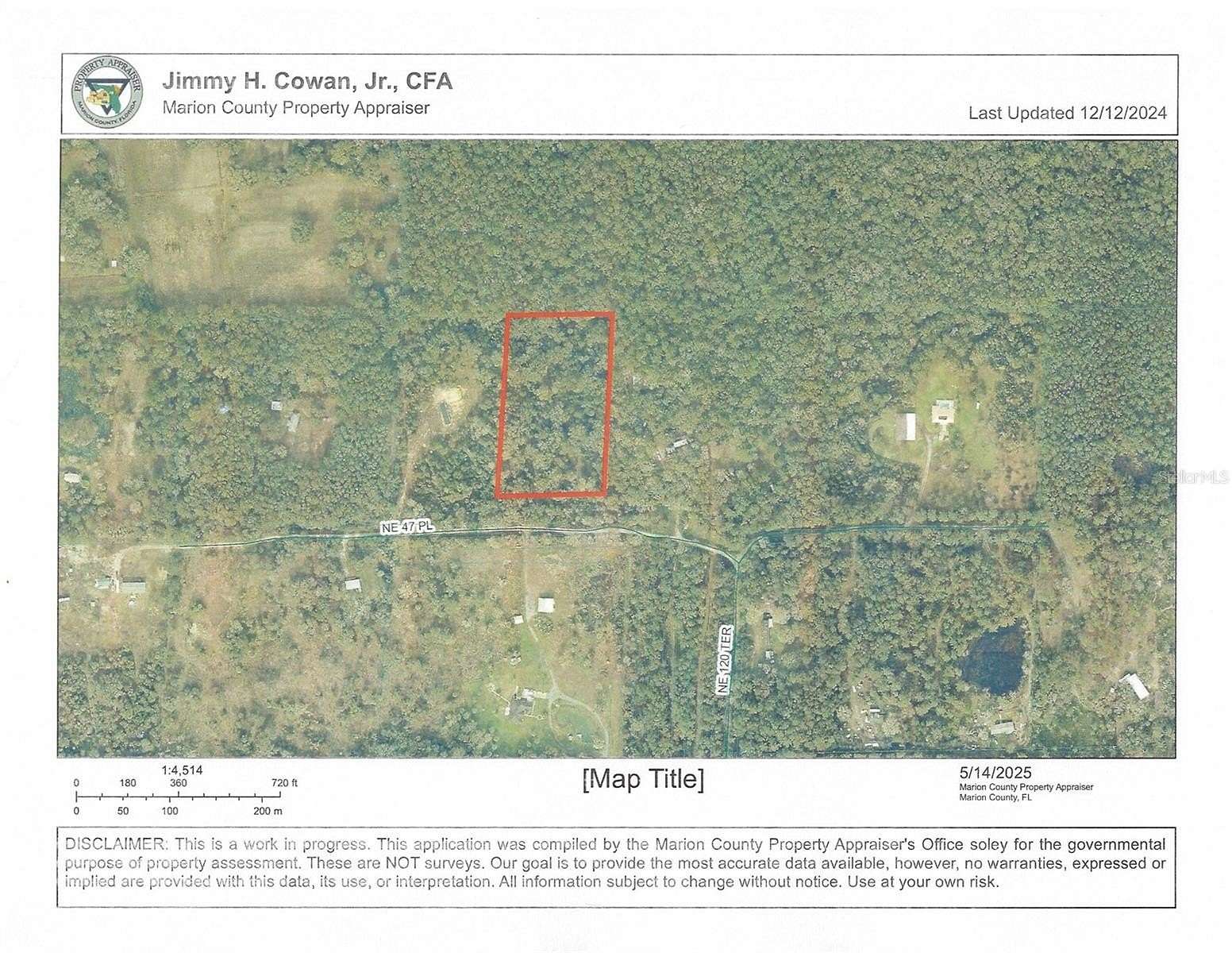 4.12 Acres of Residential Land for Sale in Silver Springs, Florida