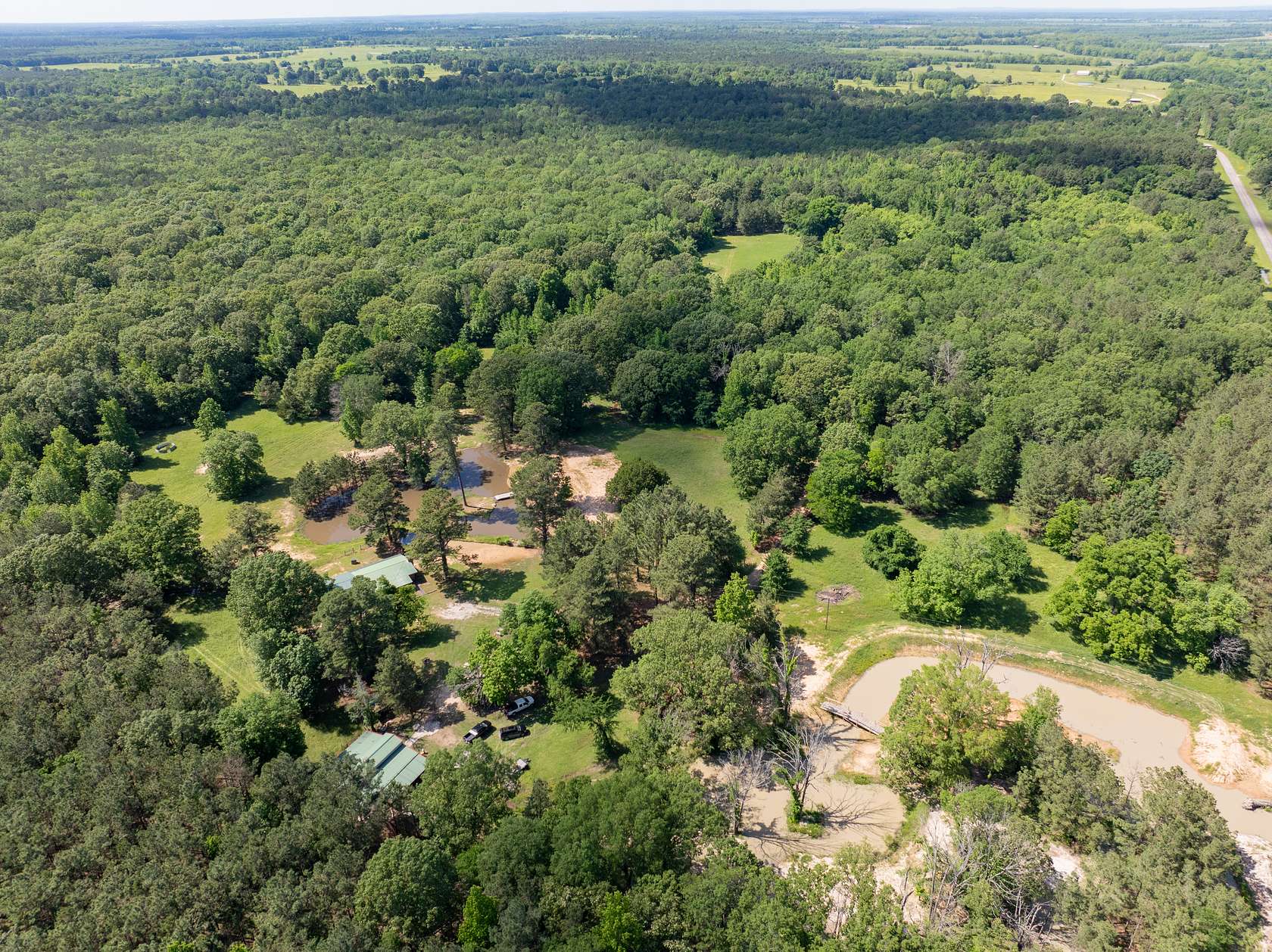 235 Acres of Land with Home for Sale in Clarksville, Texas