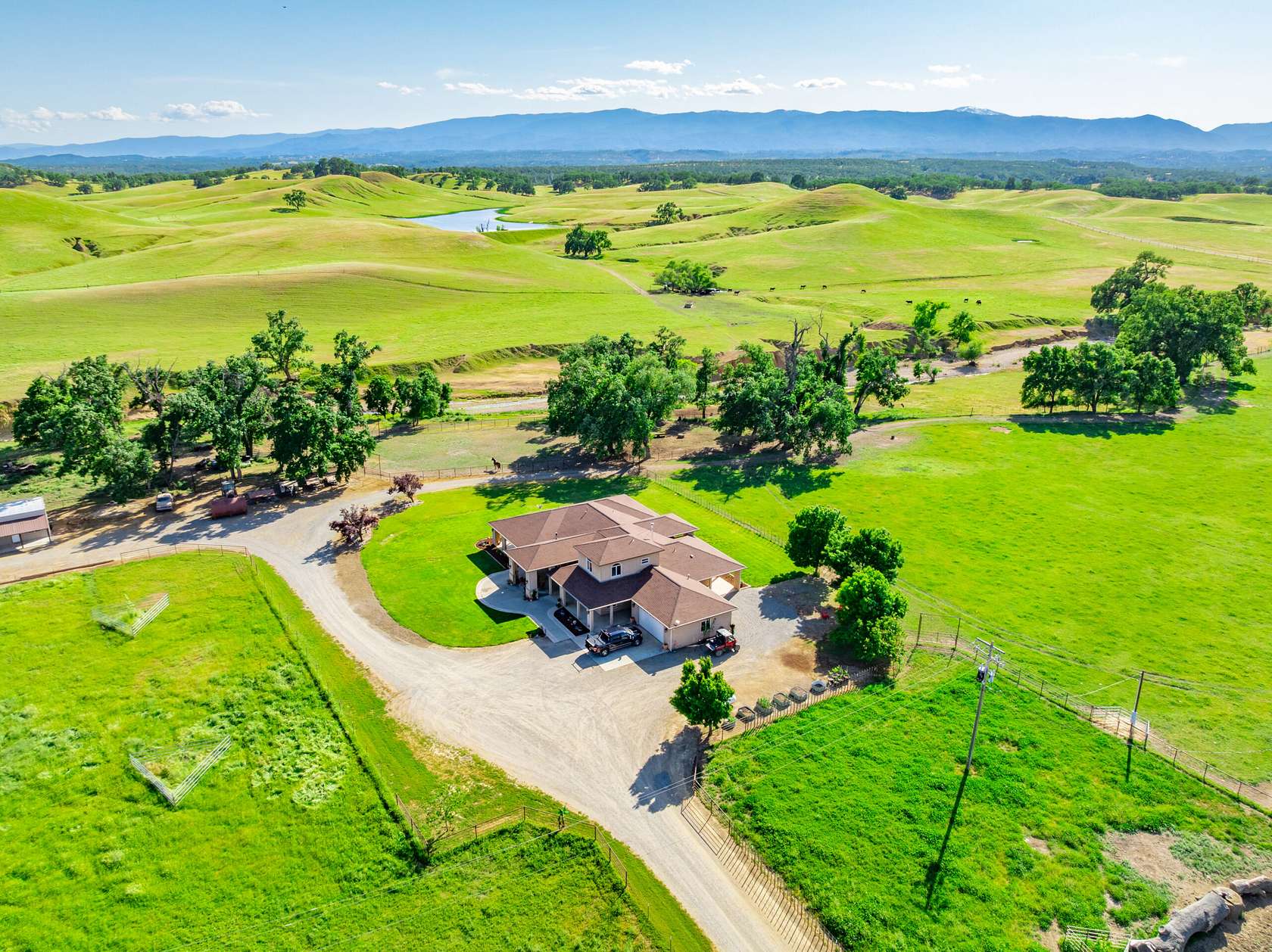 222 Acres of Recreational Land with Home for Sale in Red Bluff, California