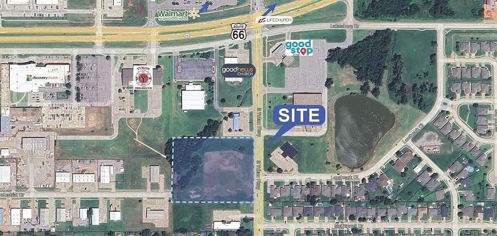 4.27 Acres of Mixed-Use Land for Sale in Yukon, Oklahoma