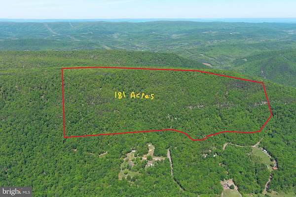 181 Acres of Recreational Land for Sale in Rio, West Virginia
