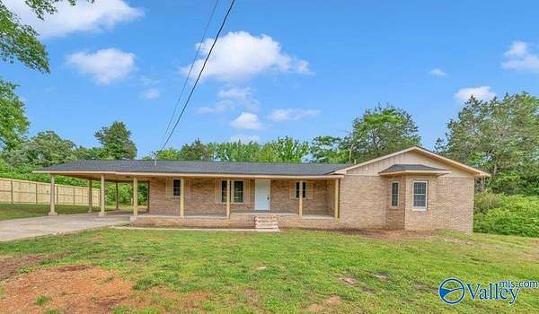 9.5 Acres of Residential Land with Home for Sale in Town Creek, Alabama