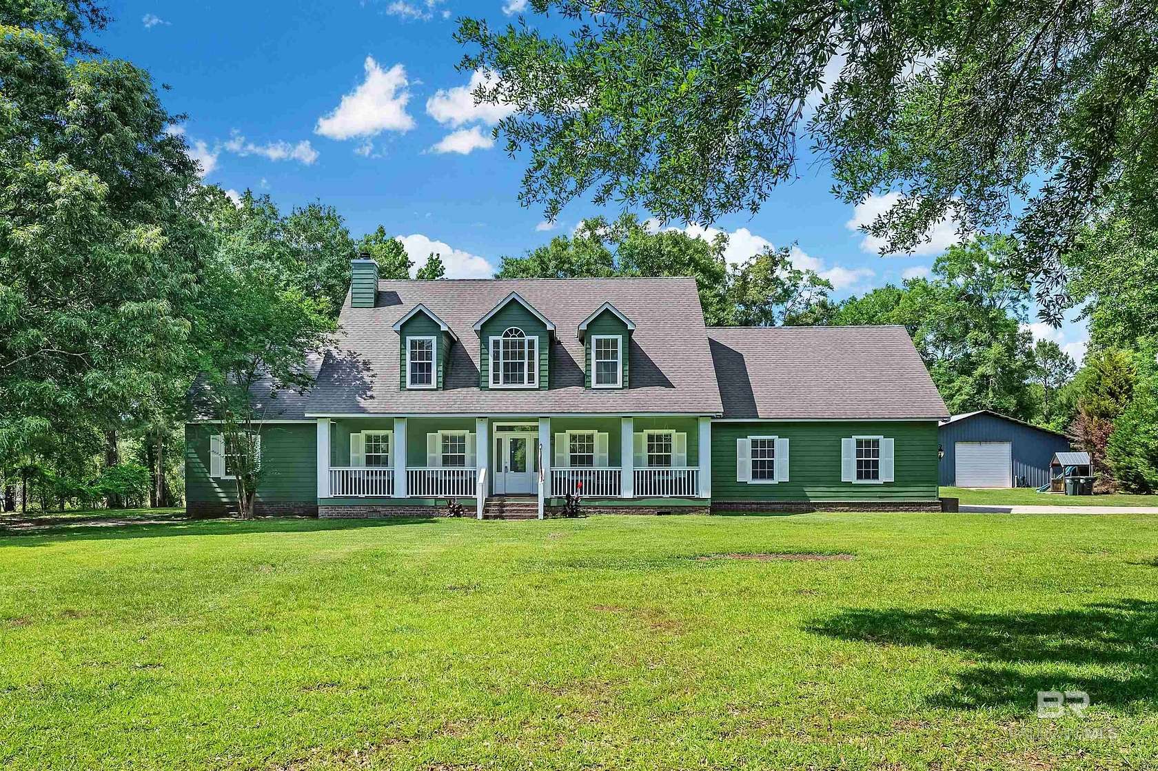 7.8 Acres of Land with Home for Sale in Bay Minette, Alabama