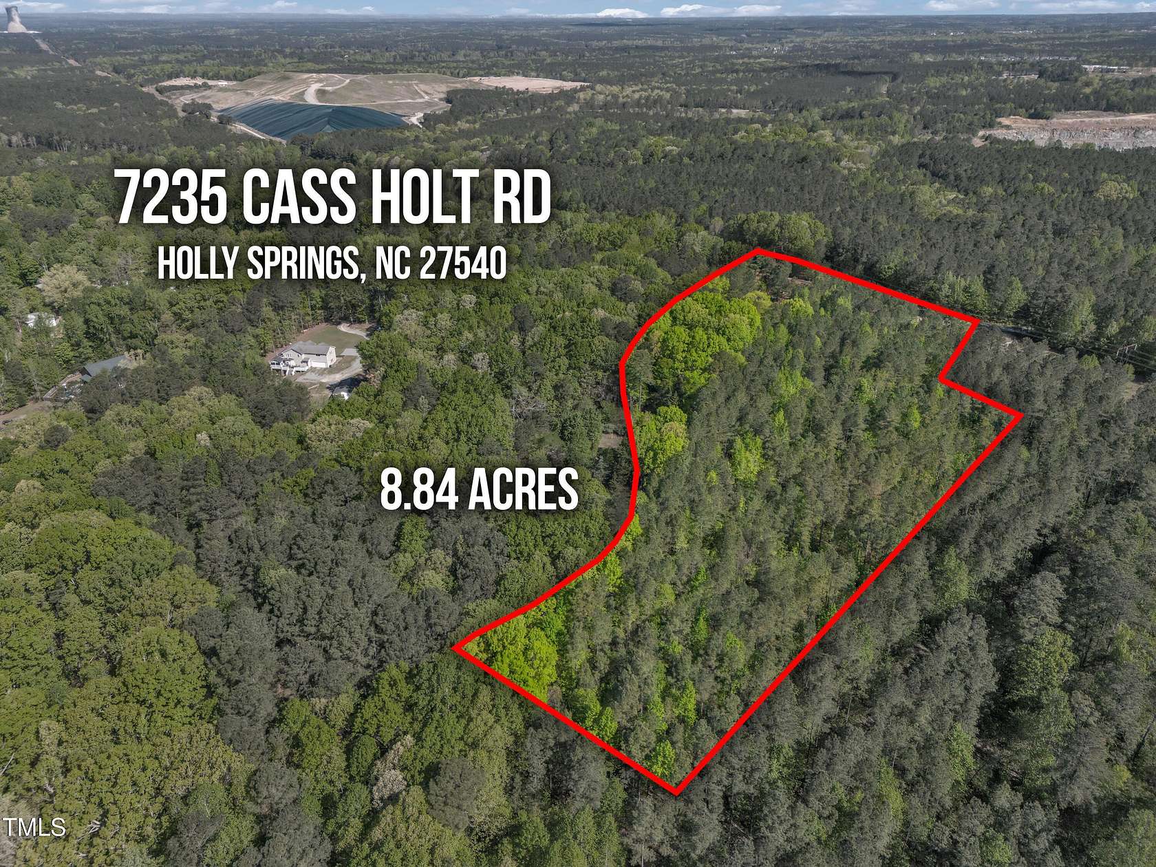8.84 Acres of Residential Land for Sale in Holly Springs, North Carolina