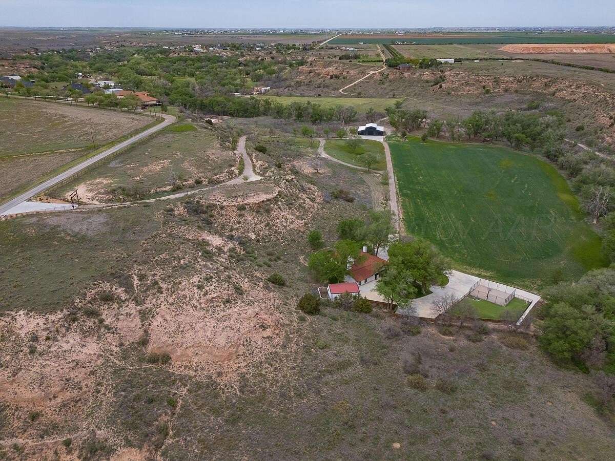 72 Acres of Land with Home for Sale in Canyon, Texas
