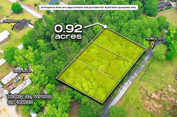 0.92 Acres of Residential Land for Sale in Wrens, Georgia