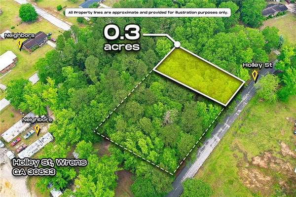 0.92 Acres of Residential Land for Sale in Wrens, Georgia