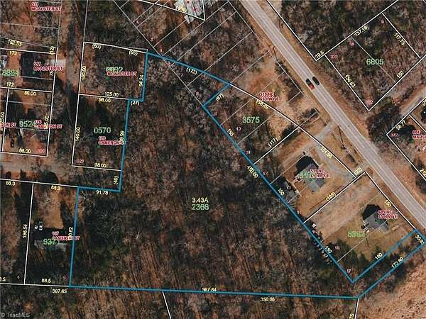 3.43 Acres of Residential Land for Sale in Walnut Cove, North Carolina