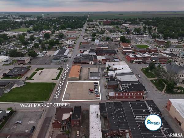 0.49 Acres of Commercial Land for Sale in Taylorville, Illinois