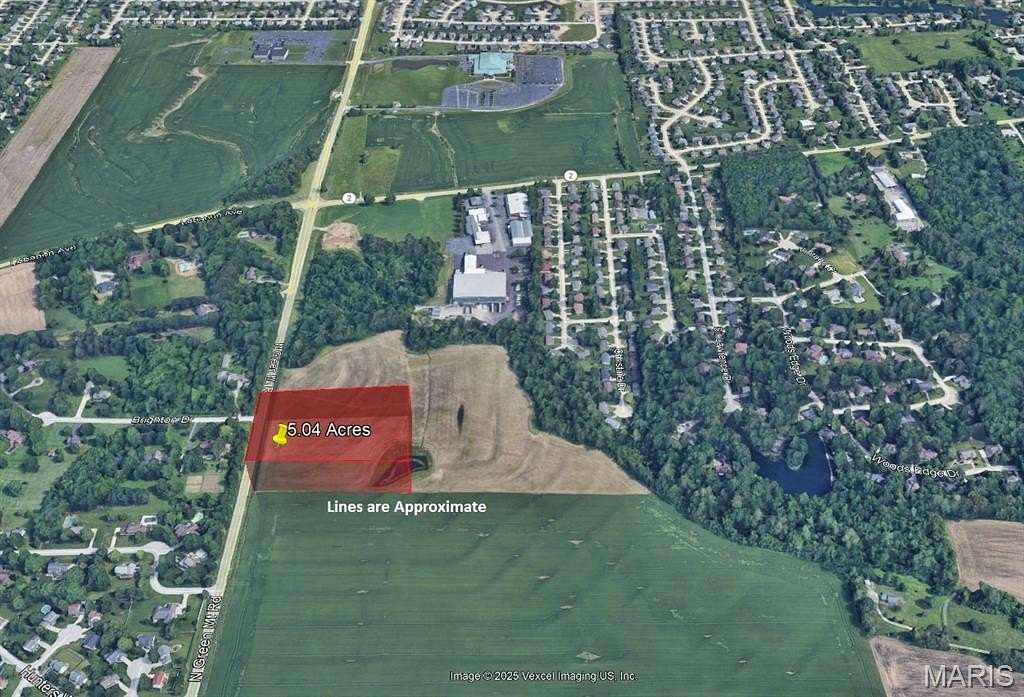 5.38 Acres of Commercial Land for Sale in Shiloh, Illinois
