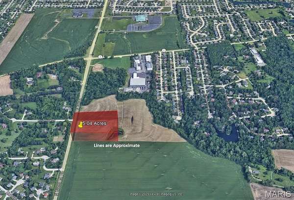 5.38 Acres of Commercial Land for Sale in Shiloh, Illinois