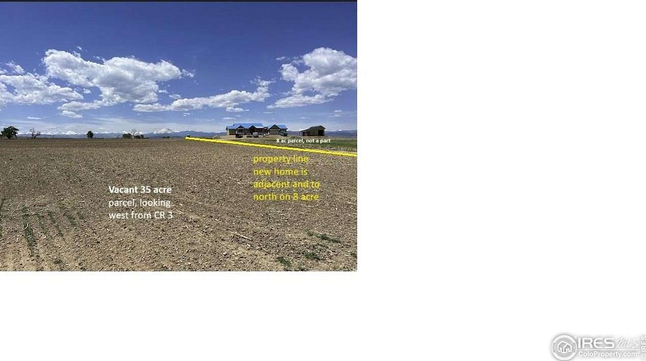 35 Acres of Agricultural Land for Sale in Berthoud, Colorado