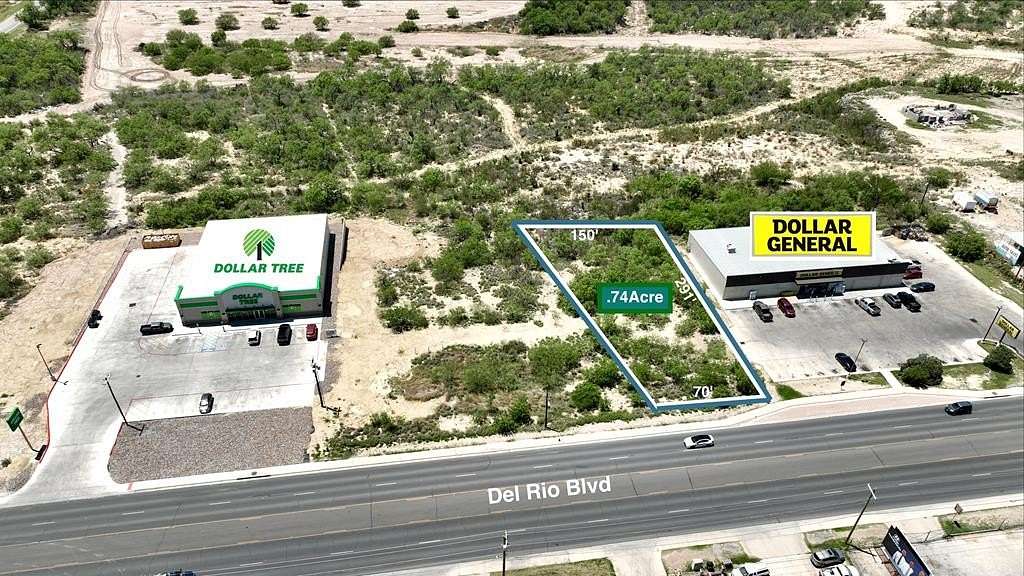 0.74 Acres of Commercial Land for Sale in Eagle Pass, Texas