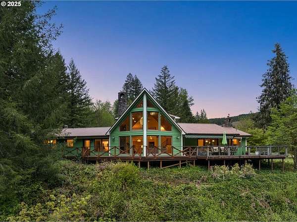 24 Acres of Recreational Land with Home for Sale in Kalama, Washington