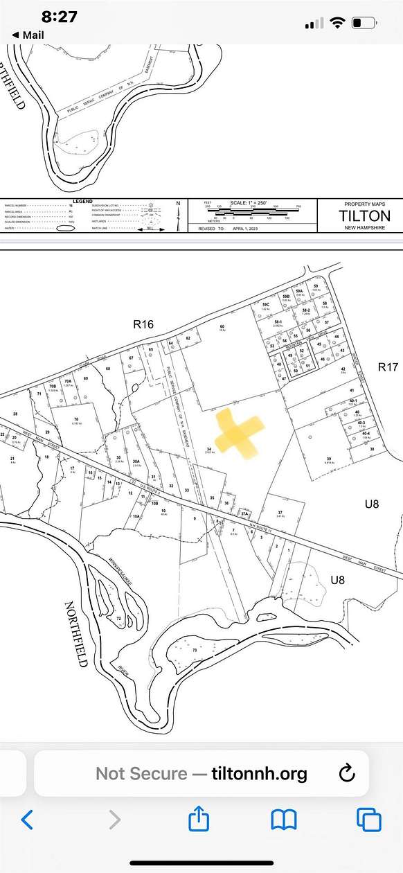 35 Acres of Mixed-Use Land for Sale in Tilton, New Hampshire