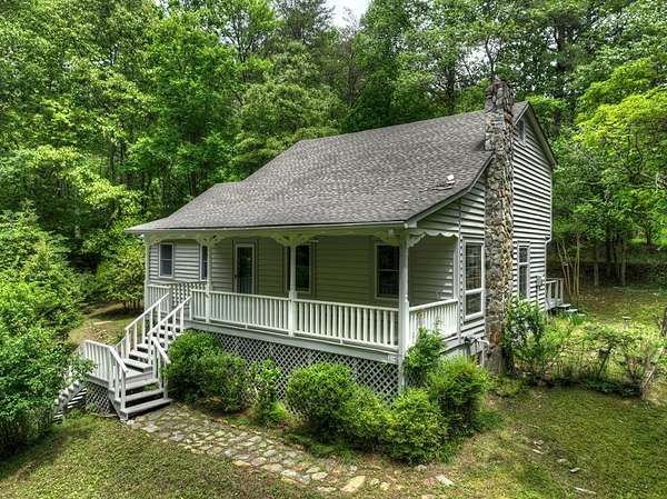 4 Acres of Residential Land with Home for Sale in Blairsville, Georgia