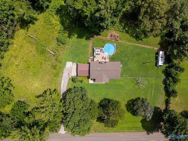 14.7 Acres of Recreational Land with Home for Sale in Athens, Alabama