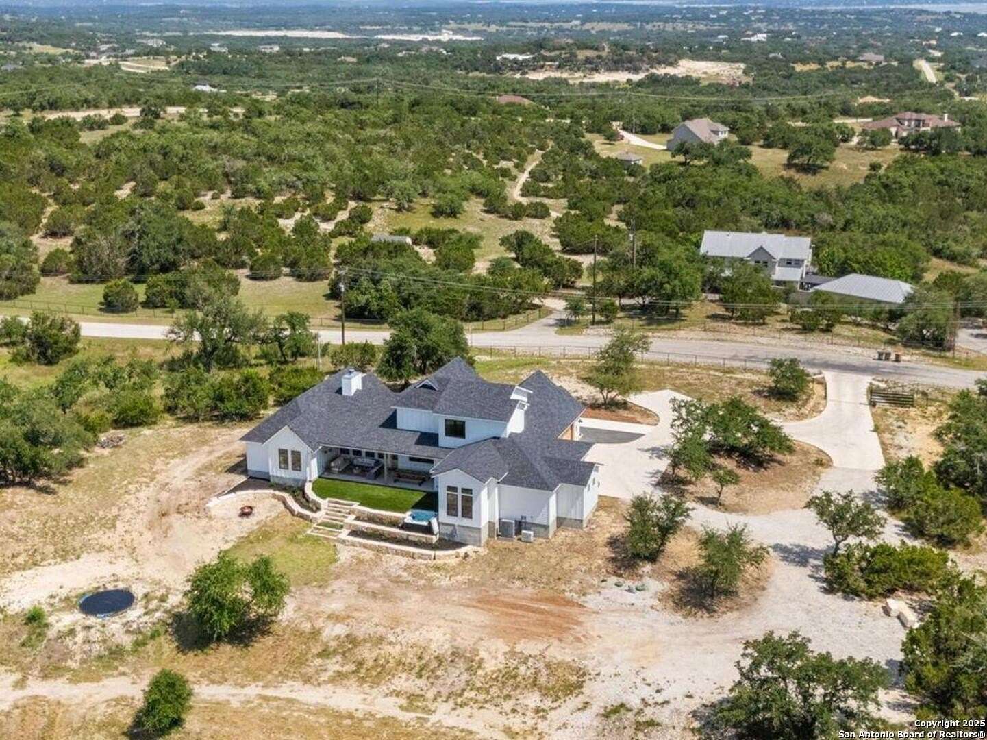 5.14 Acres of Residential Land with Home for Sale in Spring Branch, Texas
