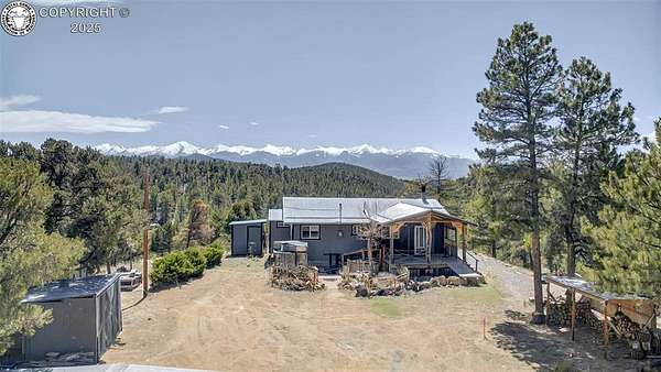 3.5 Acres of Land with Home for Sale in Cotopaxi, Colorado