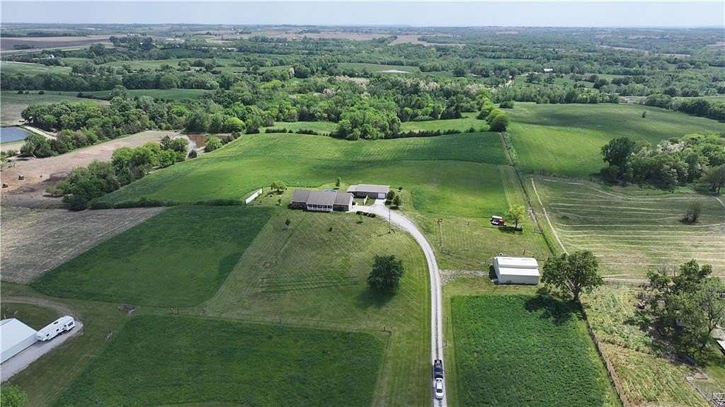 14 Acres of Land with Home for Sale in Rosendale, Missouri