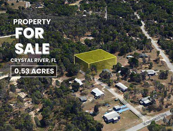 0.53 Acres of Residential Land for Sale in Crystal River, Florida