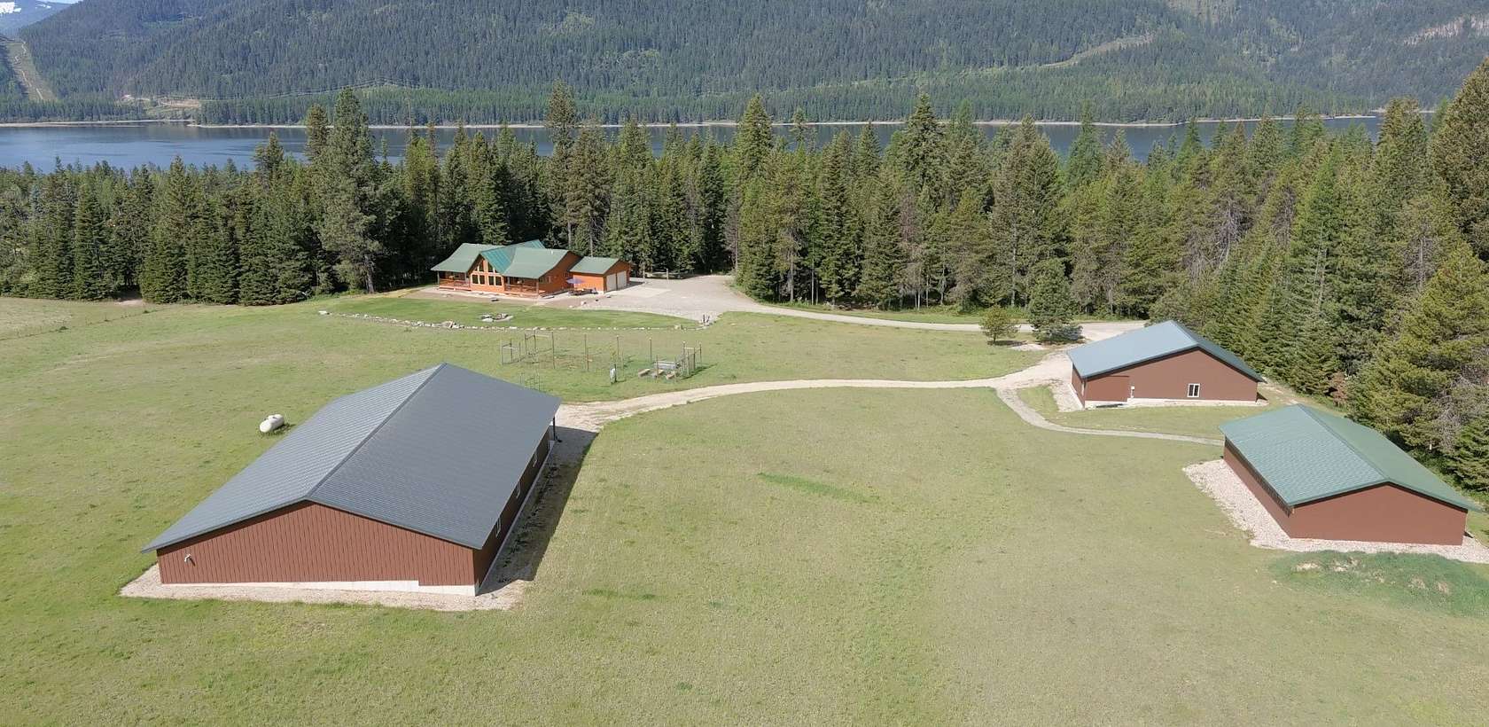9.59 Acres of Land with Home for Sale in Trout Creek, Montana