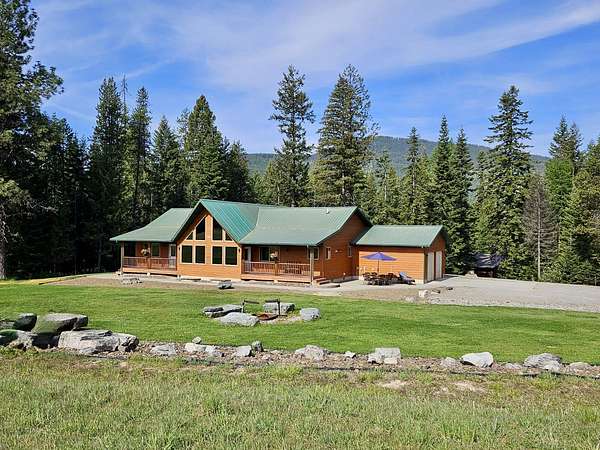 9.59 Acres of Land with Home for Sale in Trout Creek, Montana