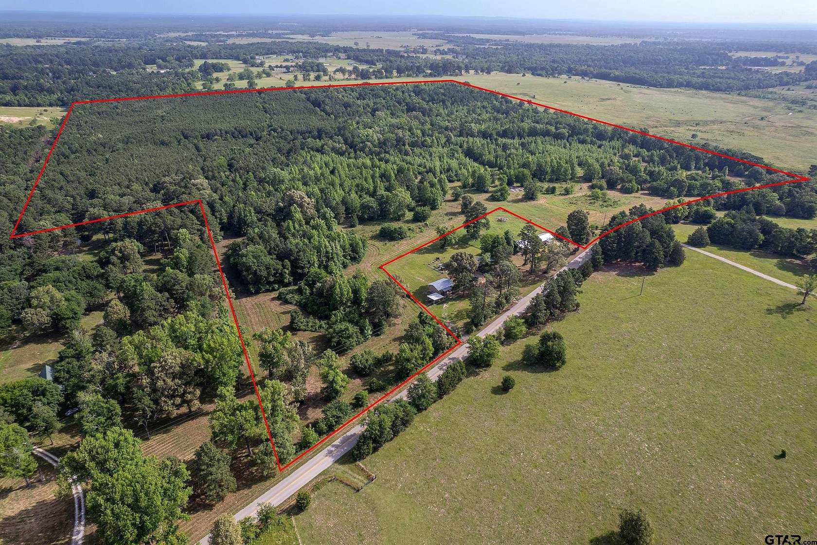 110 Acres of Recreational Land & Farm for Sale in Winona, Texas