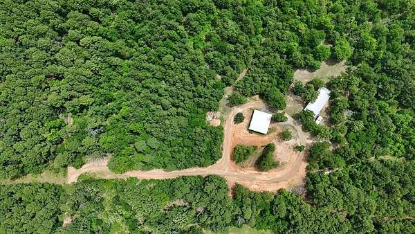 52.5 Acres of Recreational Land with Home for Sale in Brownsboro, Texas