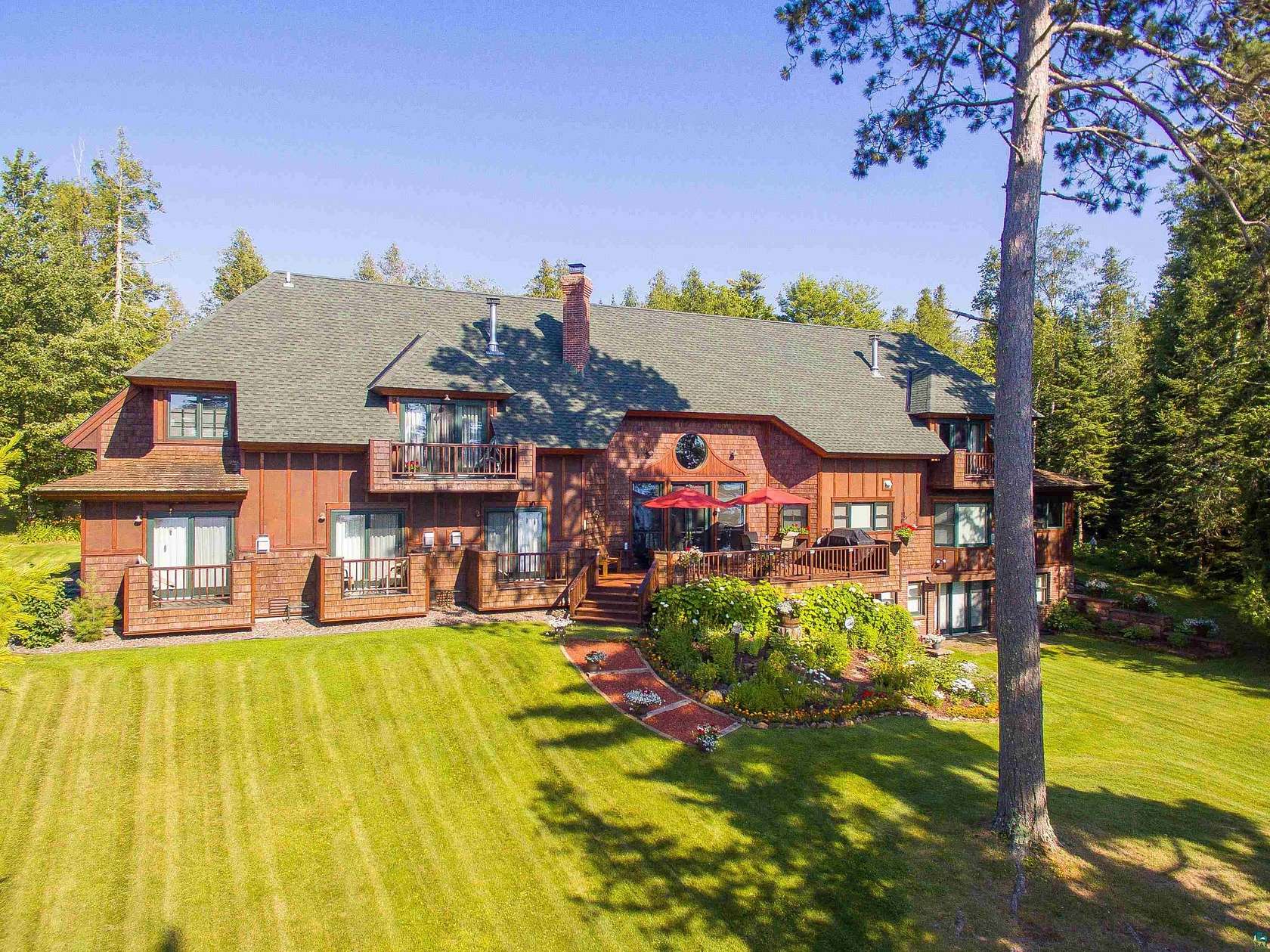 5.88 Acres of Land with Home for Sale in Cornucopia, Wisconsin