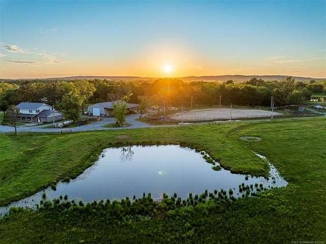 50.8 Acres of Land with Home for Sale in Pryor, Oklahoma