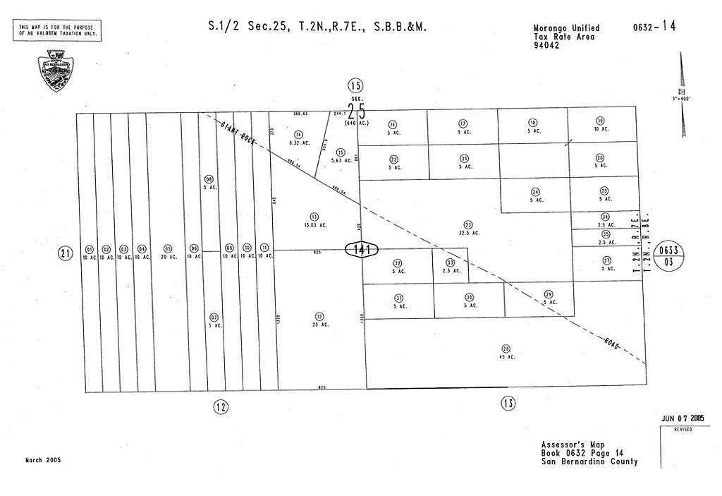 10 Acres of Land for Sale in Joshua Tree, California