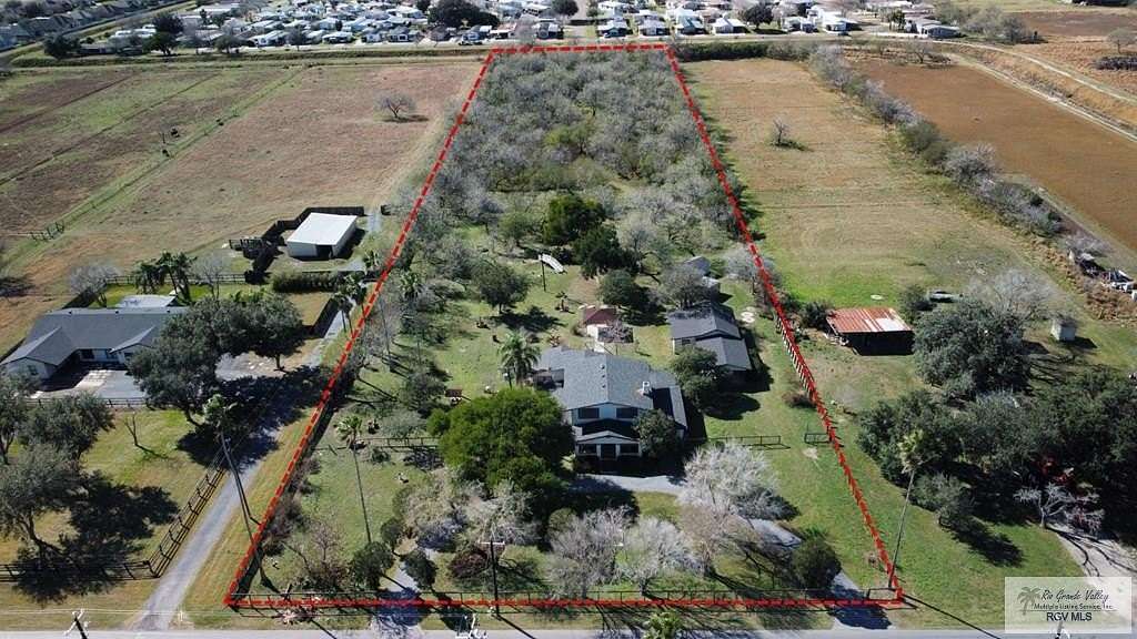4.5 Acres of Land with Home for Sale in Harlingen, Texas