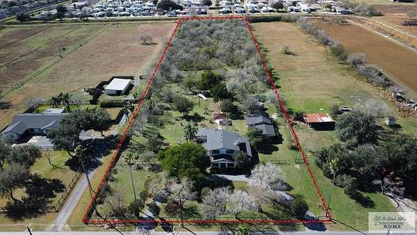 4.5 Acres of Land with Home for Sale in Harlingen, Texas