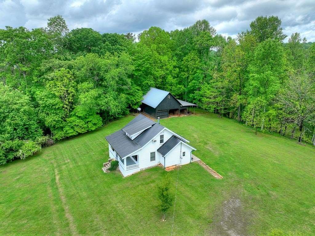 6 Acres of Residential Land with Home for Sale in Morganton, Georgia