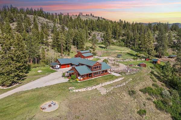 100 Acres of Land with Home for Sale in Curlew, Washington