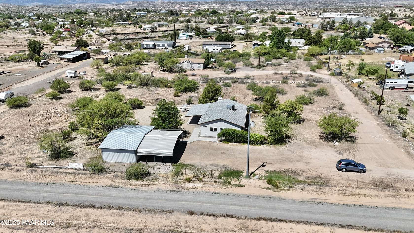 1.5 Acres of Residential Land with Home for Sale in Rimrock, Arizona