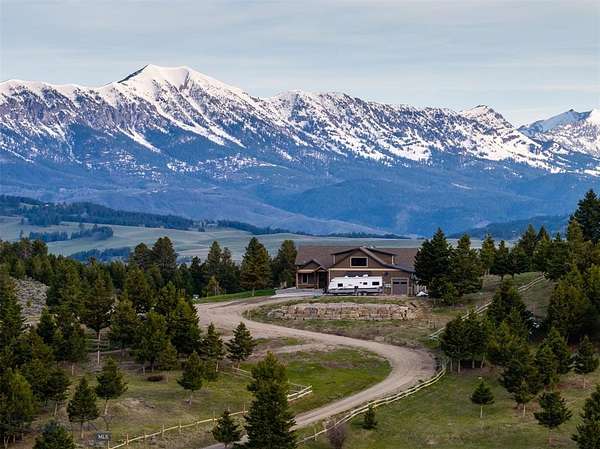 10.2 Acres of Land with Home for Sale in Bozeman, Montana