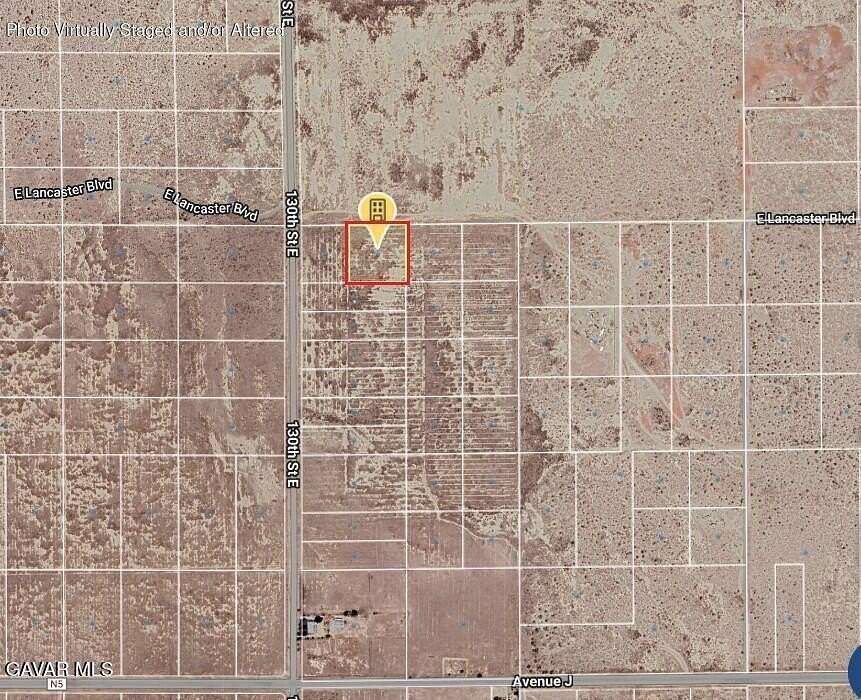 2.54 Acres of Land for Sale in Lancaster, California