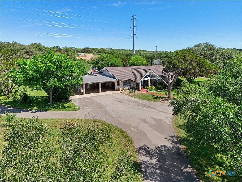 5 Acres of Residential Land with Home for Sale in New Braunfels, Texas