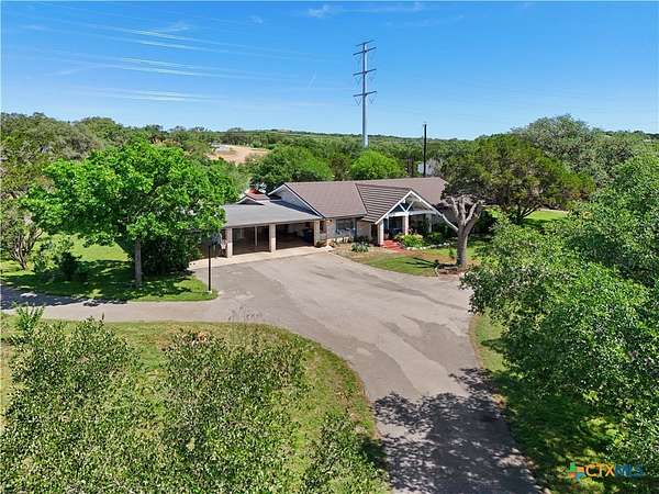 5 Acres of Residential Land with Home for Sale in New Braunfels, Texas