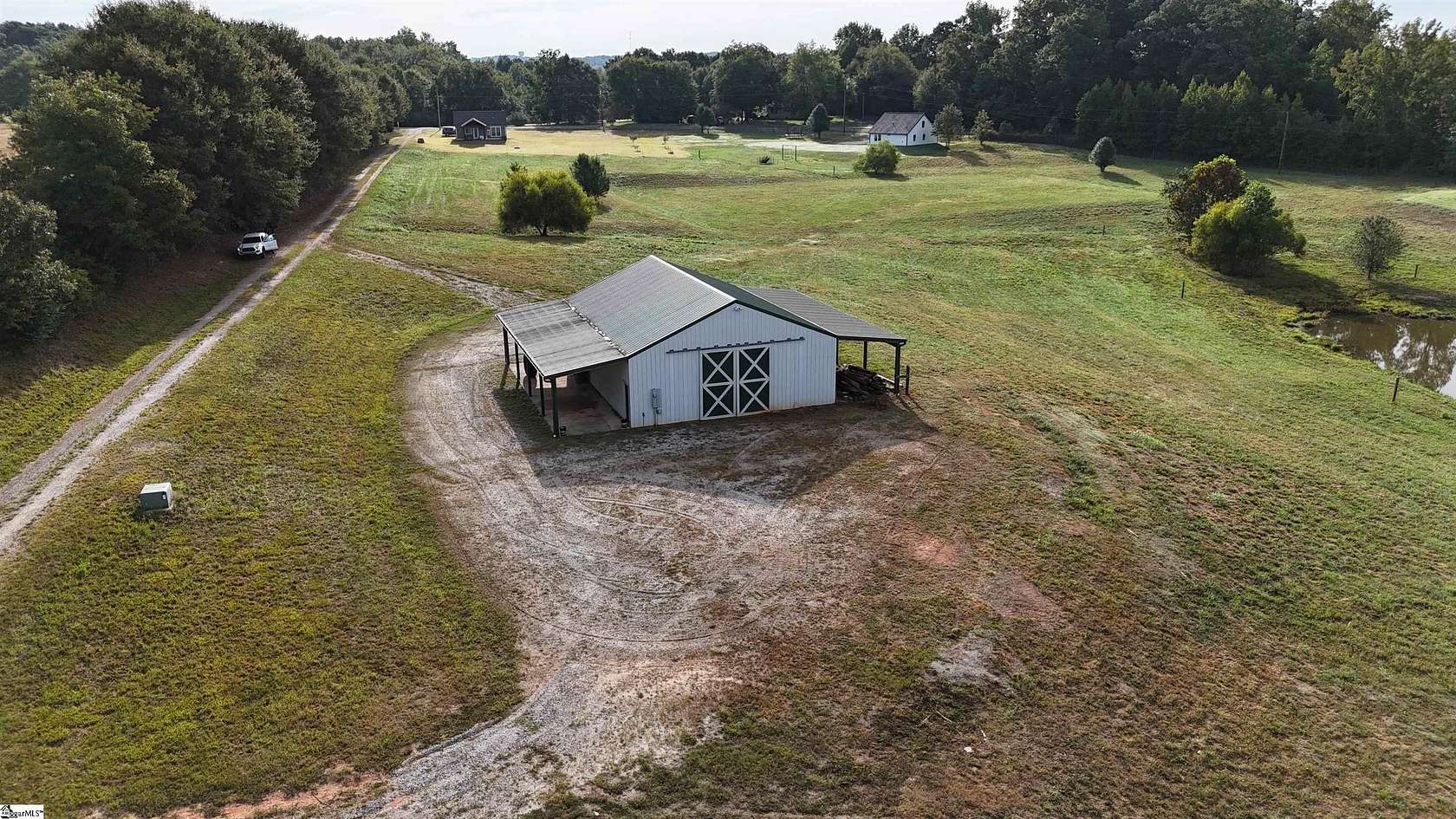 6.2 Acres of Land with Home for Sale in Campobello, South Carolina
