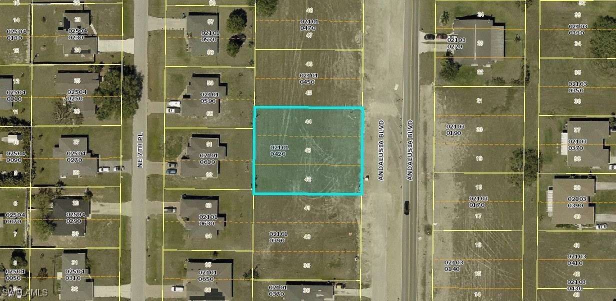 0.41 Acres of Land for Sale in Cape Coral, Florida
