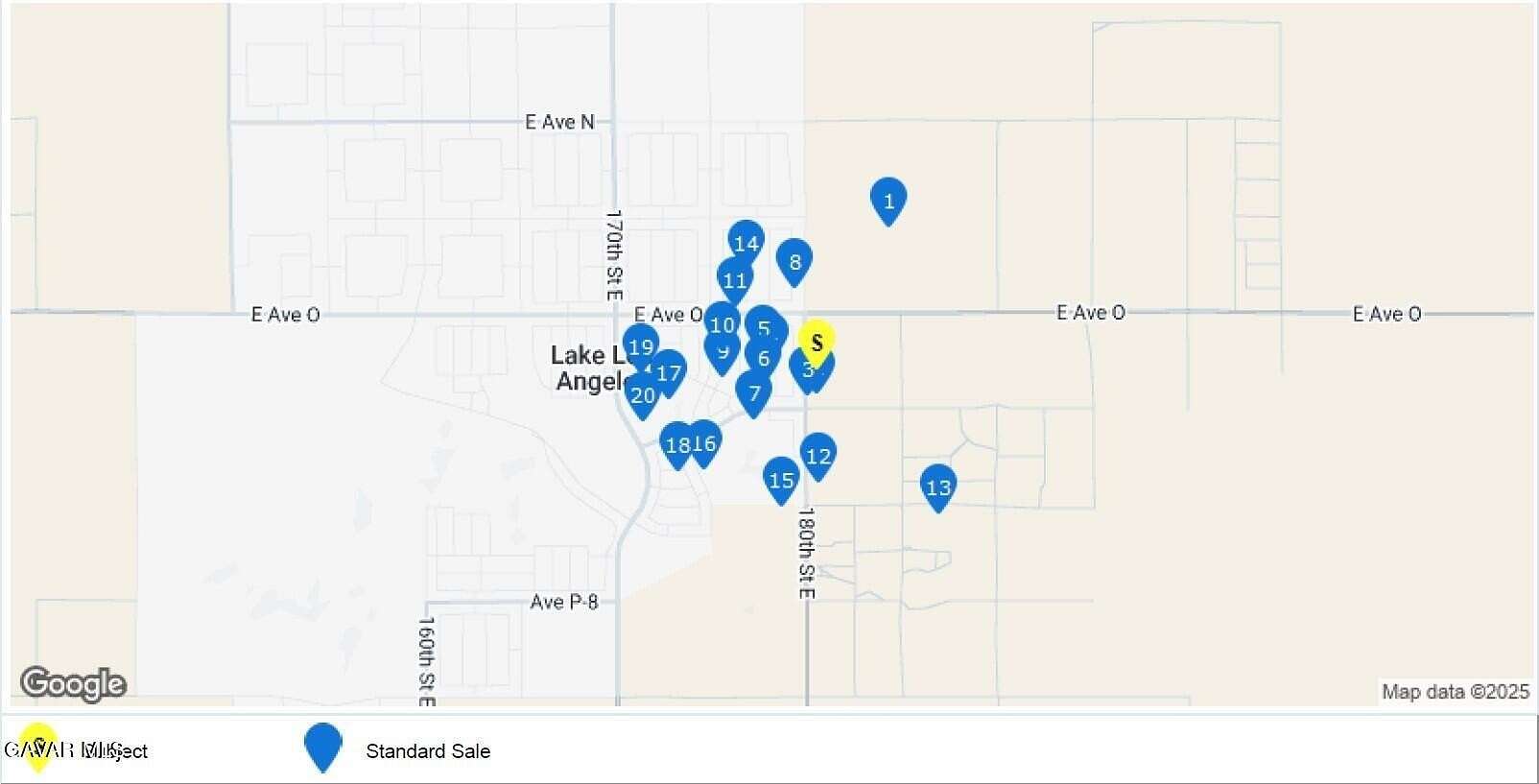 0.58 Acres of Residential Land for Sale in Lake Los Angeles, California