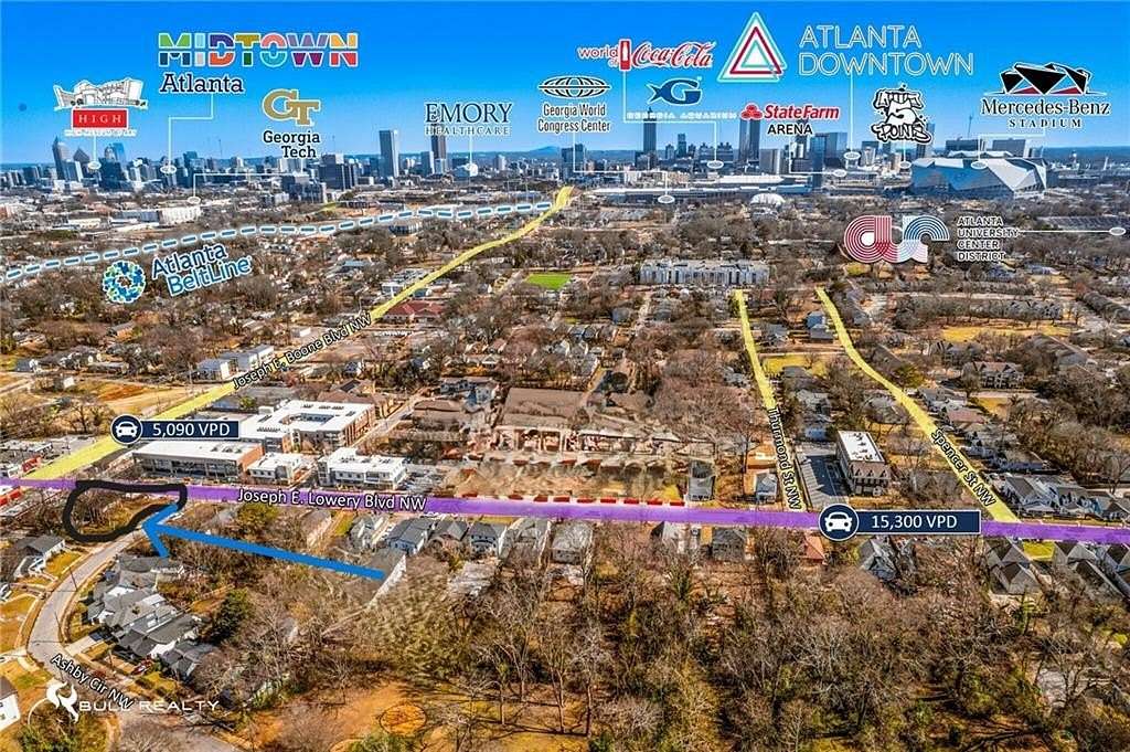 0.16 Acres of Mixed-Use Land for Sale in Atlanta, Georgia