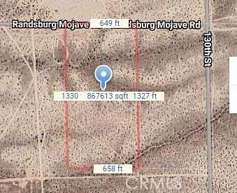 20 Acres of Land for Sale in California City, California