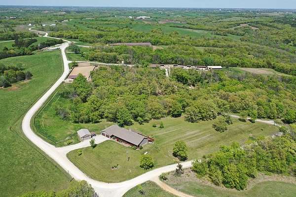 40 Acres of Agricultural Land with Home for Sale in Mercer, Missouri