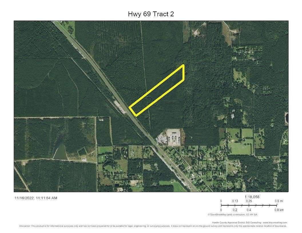 53 Acres of Land for Sale in Kountze, Texas