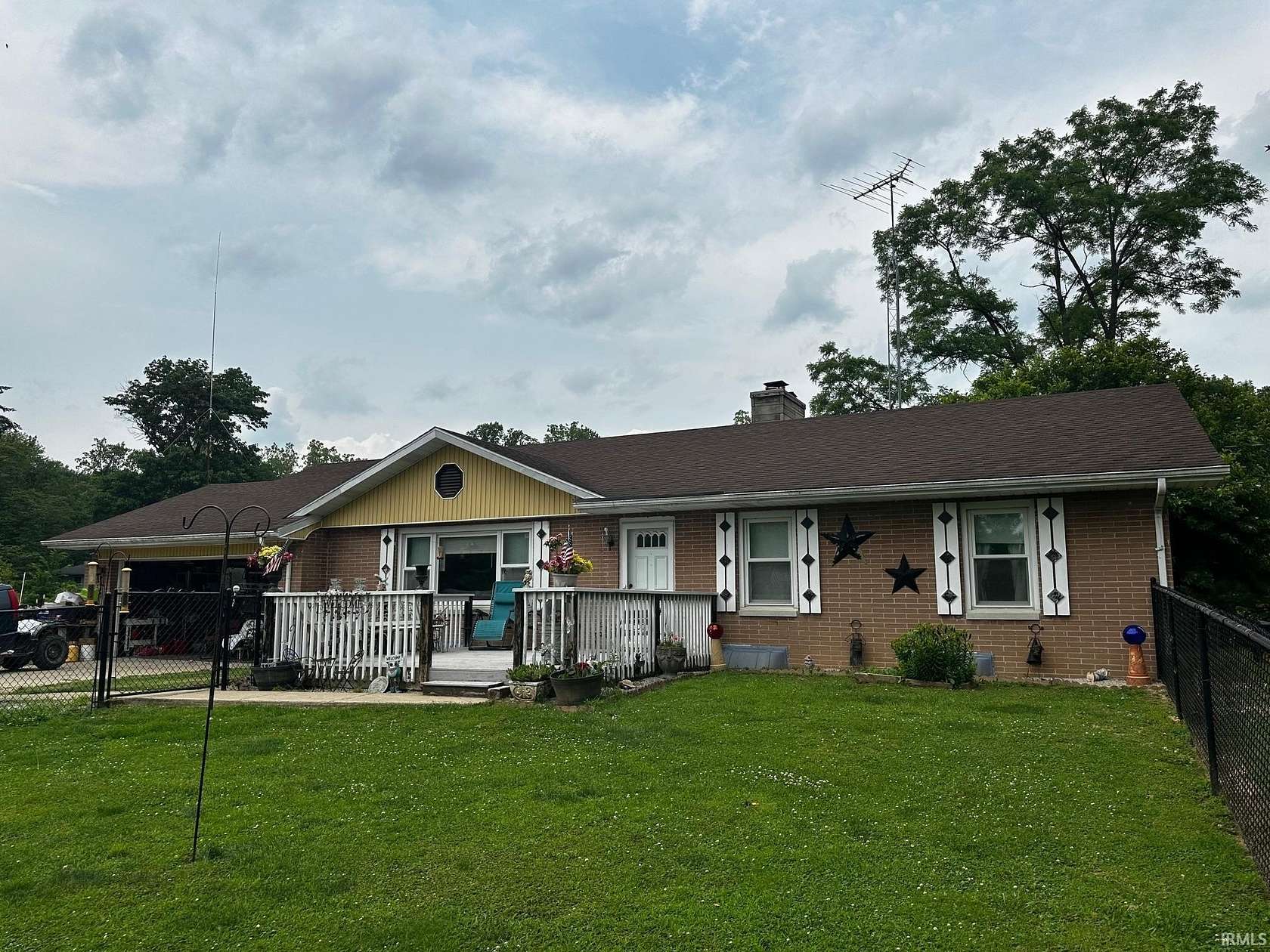 3 Acres of Residential Land with Home for Sale in Spencer, Indiana