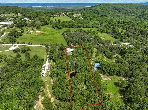 2.23 Acres of Land with Home for Sale in Garfield, Arkansas